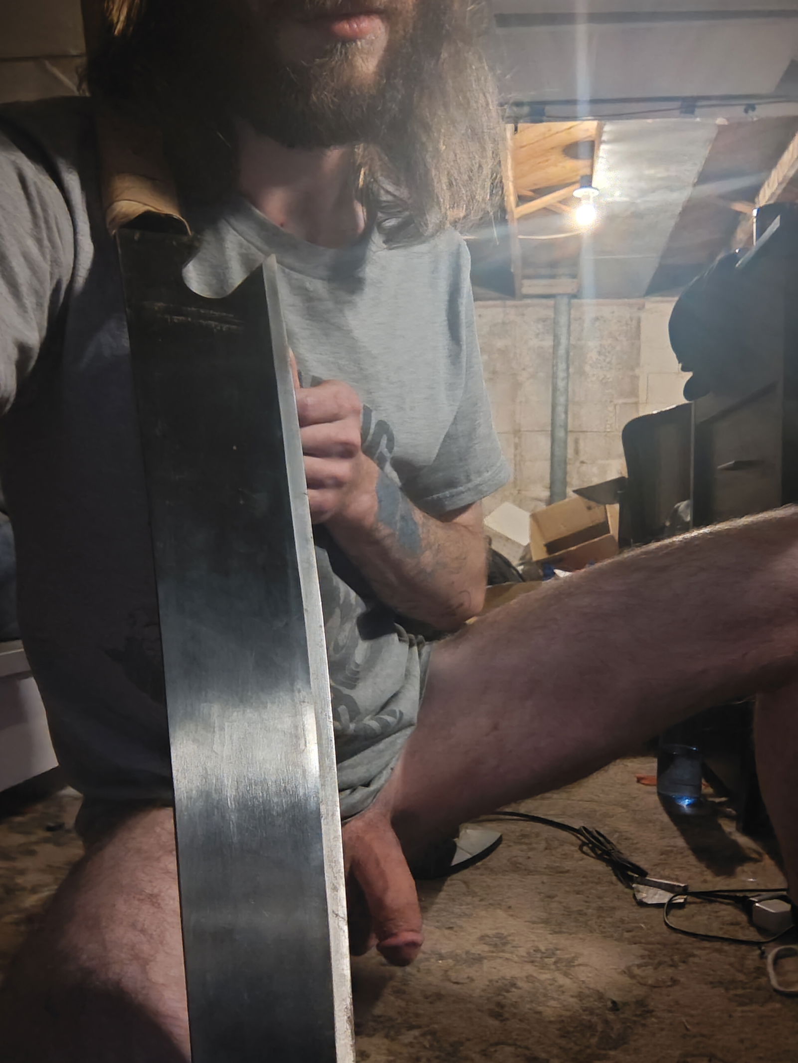 Album by Funatik1 with the username @Funatik1, who is a verified user,  July 30, 2024 at 5:53 AM. The post is about the topic Show your DICK and the text says 'My sword collection'