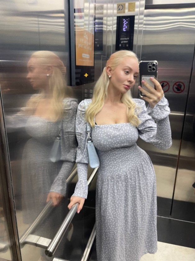 Photo by Alinka with the username @Alinka, who is a star user,  February 7, 2023 at 9:35 AM. The post is about the topic Teen and the text says 'I love this dress so much I've been wearing it for two days now, don't you?)
Tell me what you would do to me right there in that elevator...)

#sexnapublica #girls #sperm #anal #baby #toys'