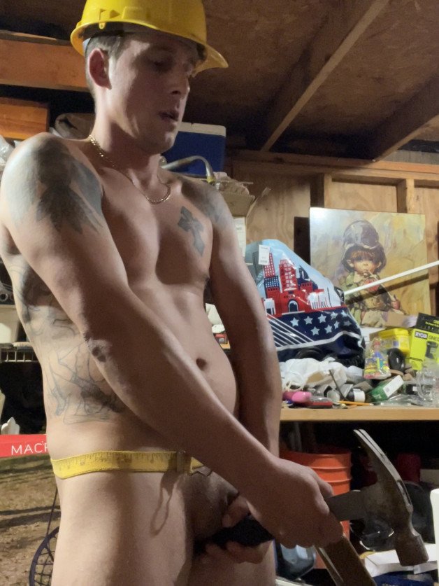 Photo by The1ofAkind with the username @The1ofAkind0, who is a verified user,  October 21, 2023 at 5:10 PM. The post is about the topic GayExTumblr and the text says 'get ready to get the hammer... 🔨'