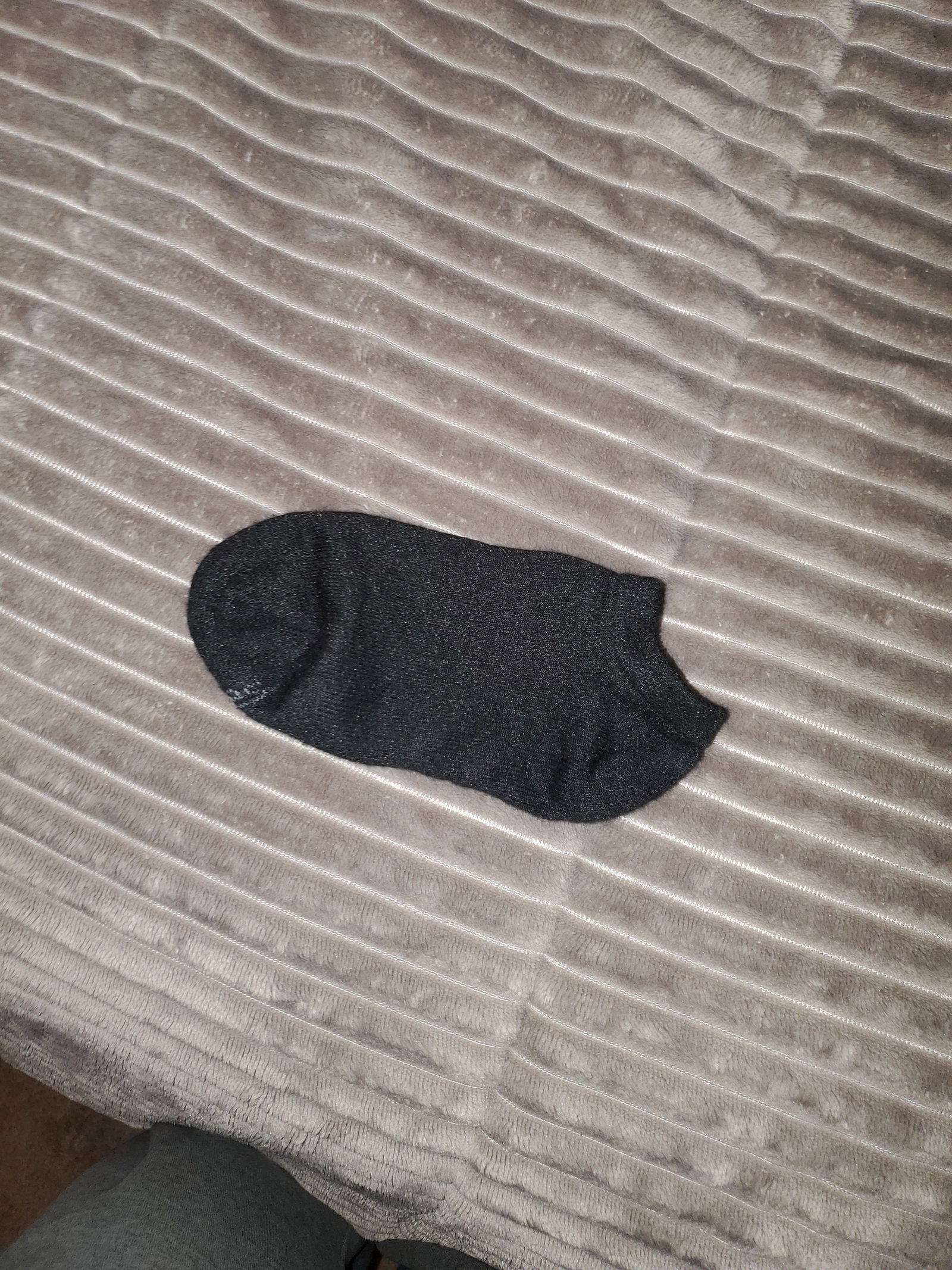 Photo by Shycouple0819 with the username @Shycouple0819, who is a verified user,  January 15, 2024 at 10:51 AM and the text says 'Here is a tribute to my stunning better half. She was away one evening and while i was in our room i found one of her lone little socks hiding under the bed. i couldn't help but get turned on thinking about her and her pretty little feet, and i just had..'