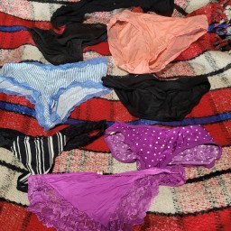 Photo by Dailybator with the username @Dailybator, who is a verified user,  January 20, 2023 at 8:59 PM. The post is about the topic In my wife's panties and the text says '#mypanties'