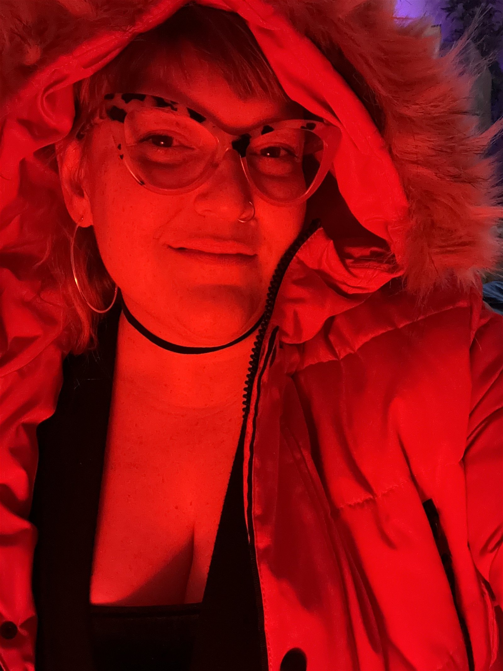 Photo by TitsAndGigglez with the username @TitsAndGigglez, who is a verified user,  February 10, 2024 at 5:50 AM. The post is about the topic Blondes Are Beautiful and the text says 'Welcome to the red light district 🚨💋🚨 #BBW, #blonde, #tits'