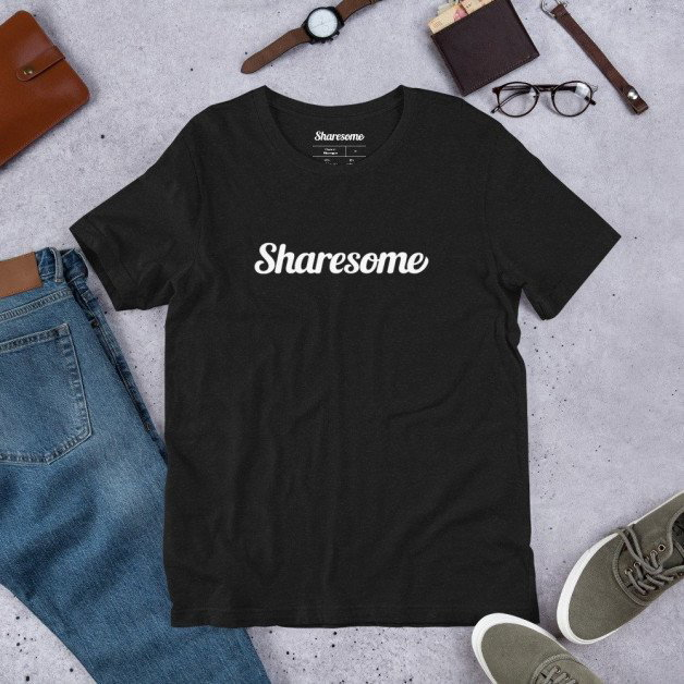 Watch the Photo by SharesomeLove with the username @SharesomeLove, who is a brand user, posted on March 18, 2023. The post is about the topic SharesomeLove. and the text says 'This Sharesome t-shirt is everything you've dreamed of and more. It feels soft and lightweight, with the right amount of stretch. It's comfortable and flattering for both men and women.

Get yours today:..'