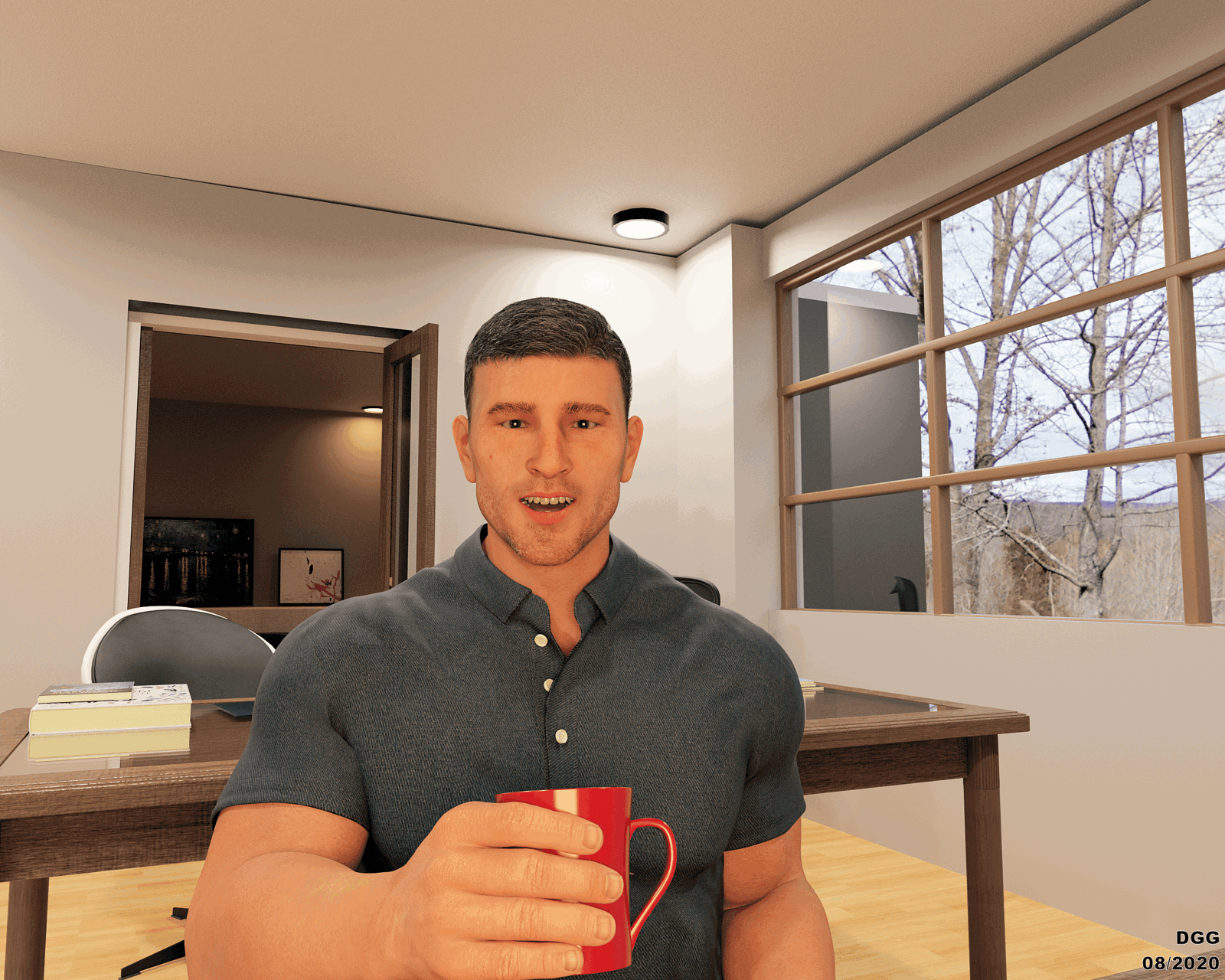 Watch the Photo by CGGayArtNNJ with the username @CGGayArtNNJ, who is a verified user, posted on February 14, 2023. The post is about the topic Gay CGI Art. and the text says 'Teams Call, what they see, and what they DON'T!
#GayCGI, #Gay, #Gimp, #Oral, #Laytex'