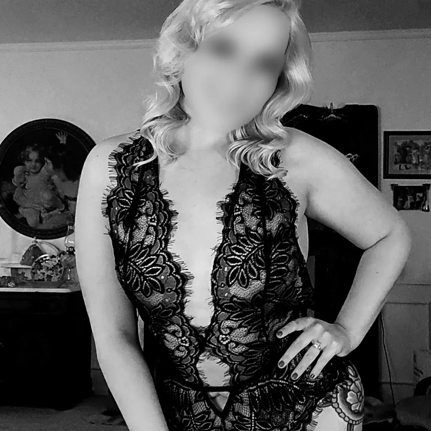Photo by 50shadesofsavannah with the username @50shadesofsavannah, who is a star user,  April 3, 2023 at 7:56 AM. The post is about the topic Sexy Lingerie and the text says '❓️Do you prefer this pic in black and white or color❓️

I update to my Twitter a little more often than I do here, so feel free to follow me there as well! 

https://mobile.twitter.com/vannahblack29

Onlyfans.com/xo50shades_of_savannah'