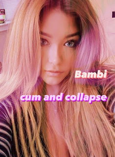 Photo by Blueeyes_bimbo with the username @hypnoporn, who is a verified user,  February 28, 2023 at 2:50 AM. The post is about the topic Bimbo dolls and the text says '#bambi'