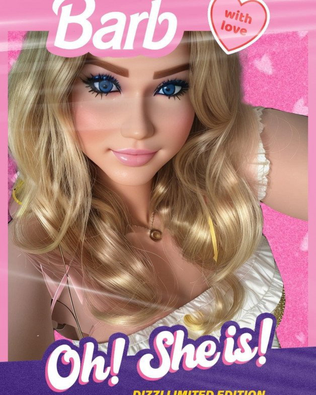 Photo by Blueeyes_bimbo with the username @hypnoporn, who is a verified user,  December 27, 2023 at 3:20 PM. The post is about the topic Bimbo Barbies and the text says 'The best bimbo to play with!'