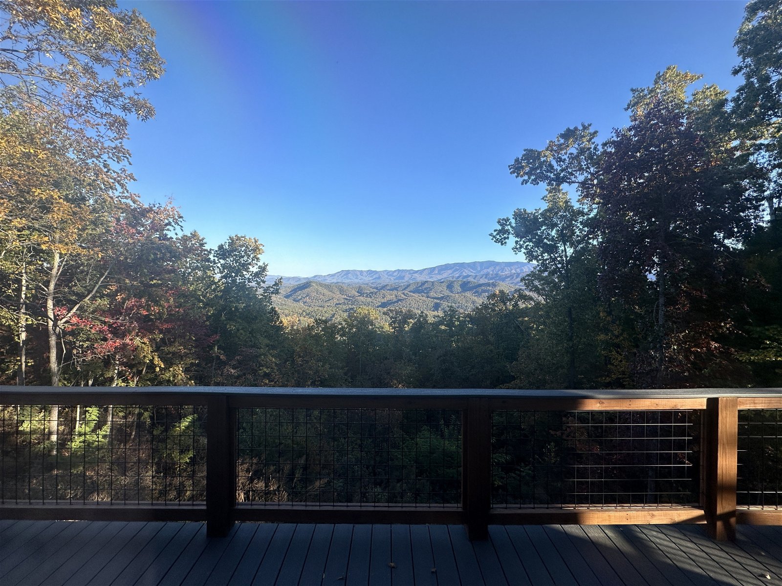 Photo by TheTravelingMILF with the username @thetravelingmilf, who is a verified user,  November 7, 2023 at 2:30 PM. The post is about the topic XXXVRBO and the text says 'Anyone want to fuck over the Smokey Mountains'