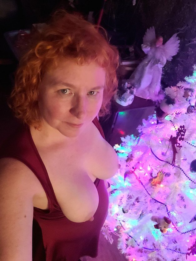 Photo by Vixen with the username @Vixen71.2, who is a verified user,  December 24, 2023 at 6:52 PM and the text says 'Merry fucking Ho Hoe!'
