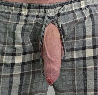 Shared Photo by Teaseboner with the username @Teaseboner,  August 29, 2024 at 3:09 PM and the text says 'Today's (veiny, uncut) cock of the day. I have to confess, I saw this picture and it was lust at first sight😛🍆😛'