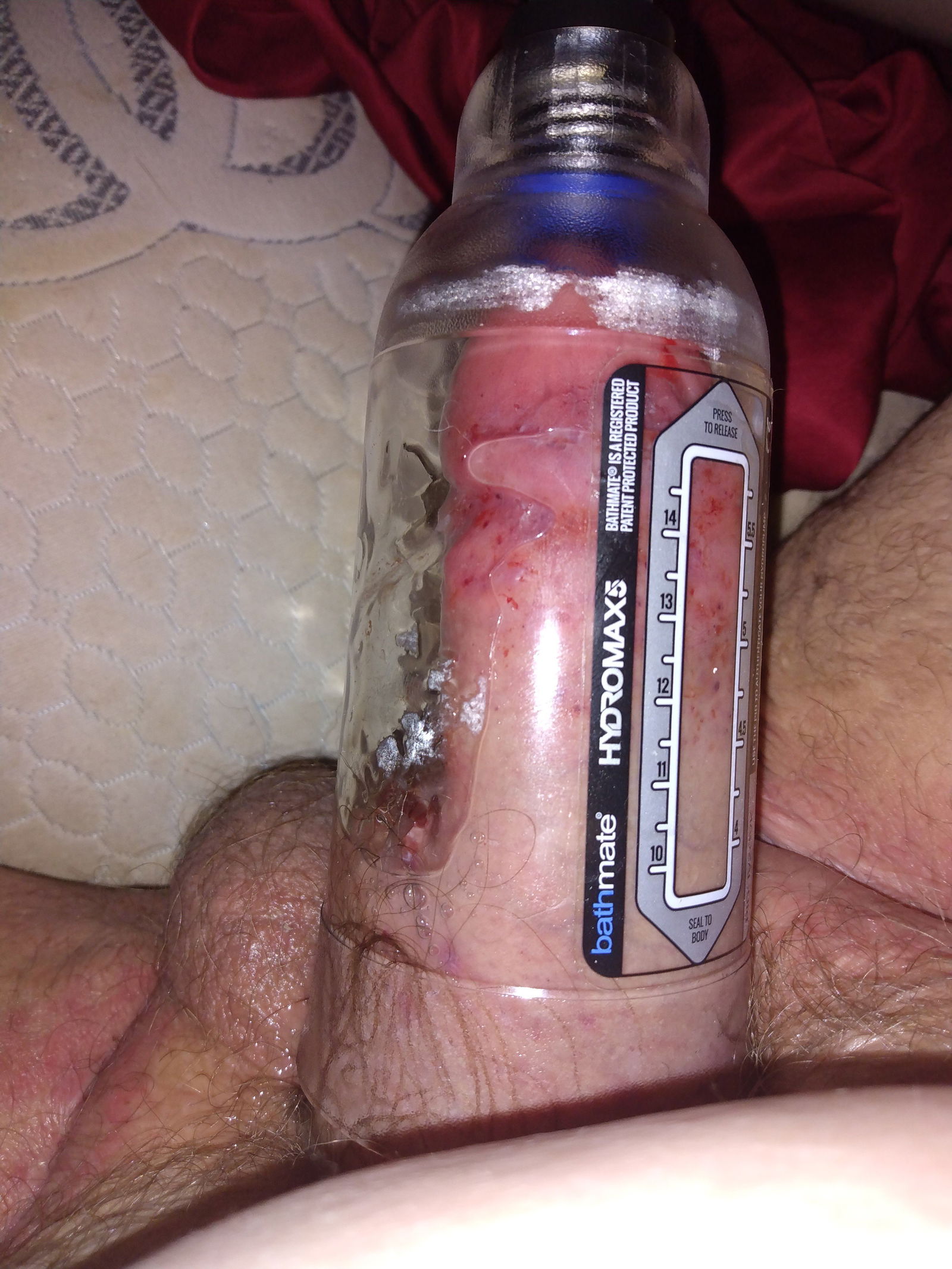 Photo by Ohiopumper87 with the username @Ohiopumper87, who is a verified user,  June 23, 2023 at 6:51 AM and the text says '#Pumping #Cock #Masterbation #Solo #PenisPumping #DickPump #VacuumPump'