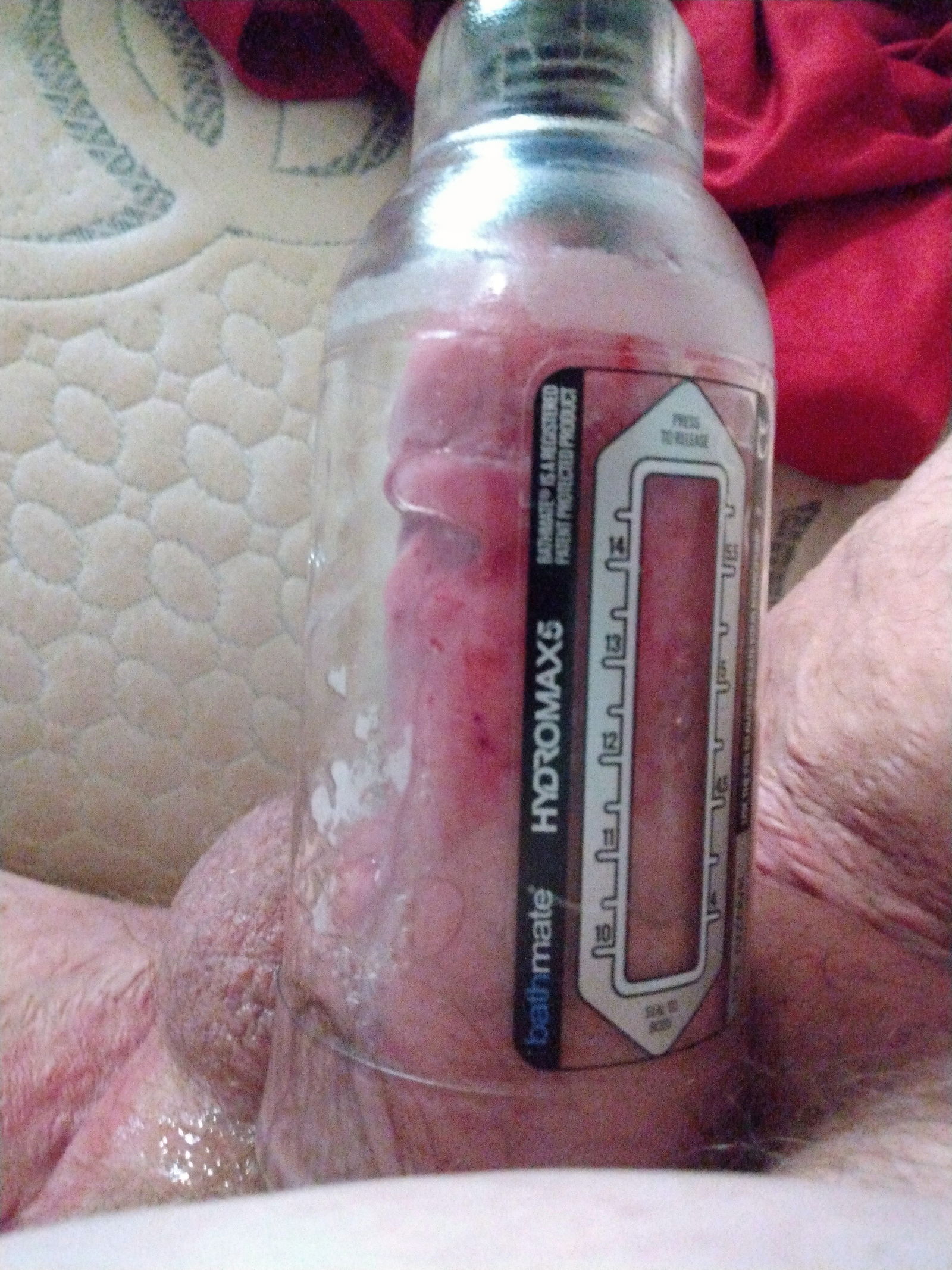 Album by Ohiopumper87 with the username @Ohiopumper87, who is a verified user,  June 23, 2023 at 6:51 AM and the text says '#Pumping #Cock #Masterbation #Solo #PenisPumping #DickPump #VacuumPump'