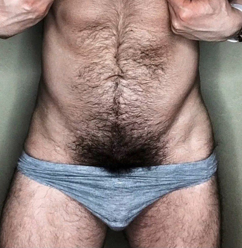 Photo by DocRS with the username @DocRS, who is a verified user,  July 5, 2023 at 1:56 AM. The post is about the topic Gay bears and their pleasure life and the text says 'On the Bush Gardens... Again and again and again ...

Hey Guys!  
Cultivate your bushes, it doesn't matter if it's few, many, short, long, smooth or curly... 
Take pleasure in being naturally MEN.
That's the real difference between a man and a boy.....'