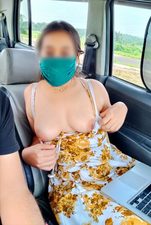 Photo by Hornywife with the username @Hornywife9, who is a verified user,  December 22, 2023 at 10:47 AM and the text says 'Always love to do in the car ❤️  #carsex #carfucking #carlove #loveinthecar #whorewife #pornstarwife #slutwife #hornywife #fingering #boobs #horny #outdoorsex #outdoorfun #porn #pornstar'