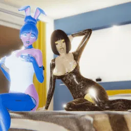 Watch the Photo by NatHopp with the username @NatHopp, who is a verified user, posted on May 16, 2023. The post is about the topic Hentai. and the text says 'Introducing a couple new ladies! This is Blue Bunny and Bumble!

please like/follow/share and let me know what you think in the comments!'