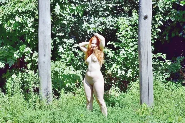 Photo by SirinaDroll with the username @sirinadroll, who is a verified user,  March 23, 2024 at 1:58 AM. The post is about the topic Beauty Outdoor and the text says '#fullnude #undress #girlsnextdoor #undressed #nakedwoman'