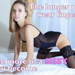 Photo by Thongpanties with the username @Thongpanties, who is a verified user,  May 11, 2024 at 2:41 PM. The post is about the topic Sissy Captions