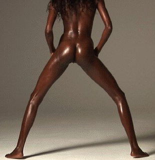 Photo by sexgifmaker with the username @sexgifmaker, who is a verified user,  September 20, 2023 at 6:51 PM. The post is about the topic Black Beauties and the text says 'Valerie, tiny black beauty, ass and cunt'