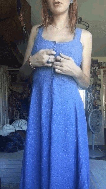 Photo by sexgifmaker with the username @sexgifmaker, who is a verified user,  April 20, 2024 at 1:08 PM. The post is about the topic Busty Petite and the text says 'and so I experienced my blue wonder'