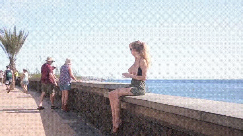 Watch the Photo by sexgifmaker with the username @sexgifmaker, who is a verified user, posted on March 2, 2024. The post is about the topic Naked in public. and the text says 'The older couple looks somewhat enviously at the promenading mermaid..'