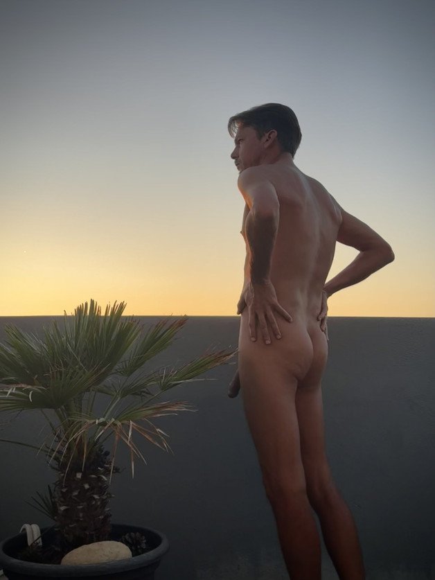 Album by Alex-Tchad with the username @Alex-Tchad, who is a verified user,  August 17, 2024 at 6:11 AM. The post is about the topic Nudists and Naturists and the text says 'Loving watching sunrise to start a good day
#Malta #naturist #nudist'