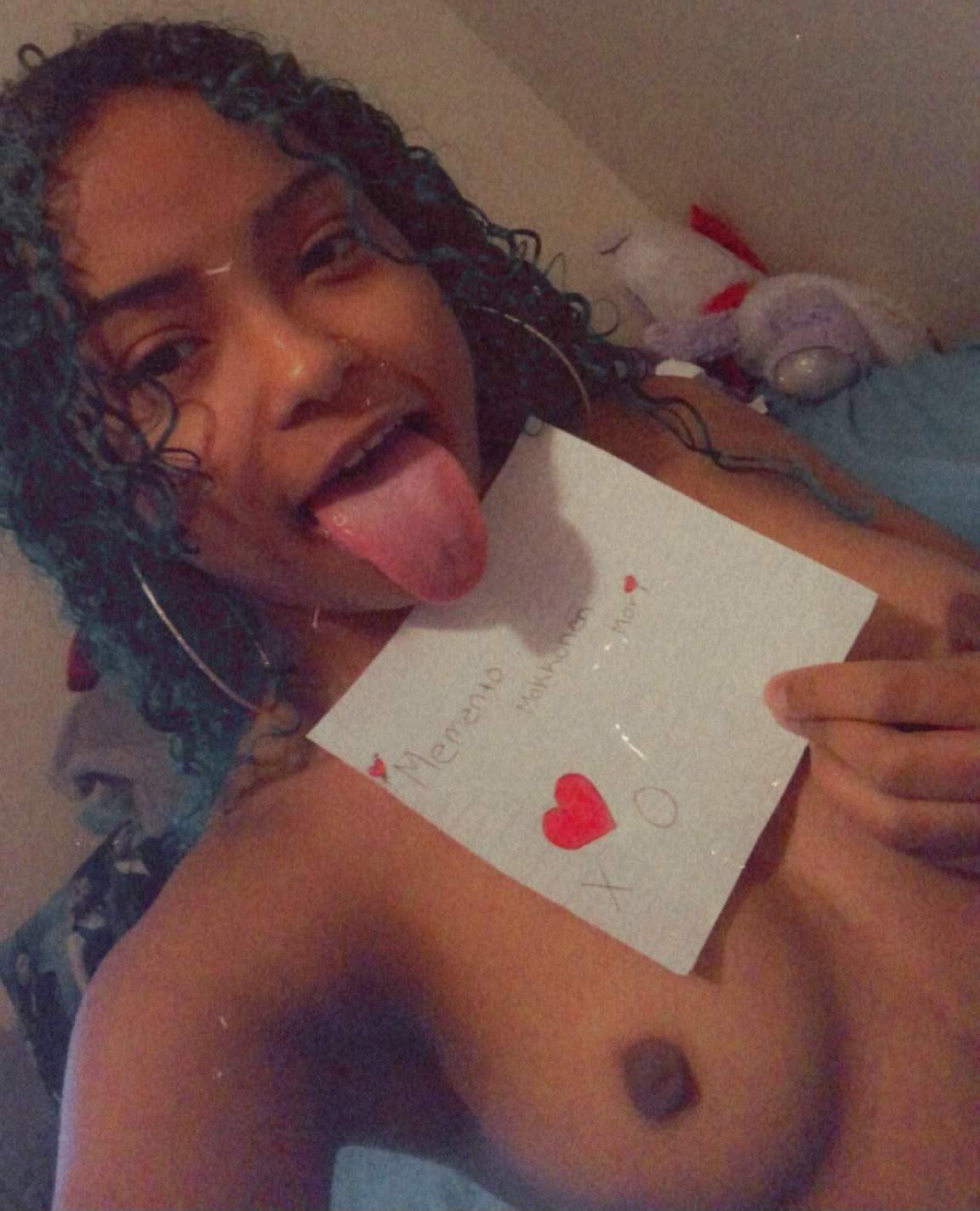 Photo by UnTouchaBallzX0 with the username @UnTouchaBallzX0, who is a verified user,  December 4, 2023 at 12:36 PM. The post is about the topic My Beautiful Fans! X❤️O and the text says '- One of my beautiful fans showing me some love. X❤️O #MyFans #Fansigns #MementoMakkonenMori #Slut #Hoe #Whore'