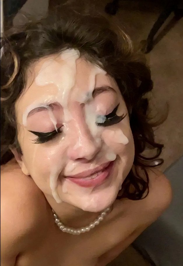 Photo by UnTouchaBallzX0 with the username @UnTouchaBallzX0, who is a verified user,  May 13, 2024 at 12:23 AM. The post is about the topic Massivę Ĉumshots and the text says '- Massive cumshot on a beautiful face. 💦 #Cum #Cumshot #Facial #MassiveCumshot #MassiveFacial #Nut'