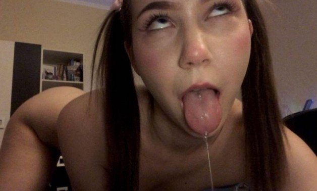 Photo by UnTouchaBallzX0 with the username @UnTouchaBallzX0, who is a verified user,  August 29, 2023 at 2:53 PM. The post is about the topic Âhegao & Ţongue Perfectionş and the text says '- #Ahegao #TongueOut #TongueFetish'