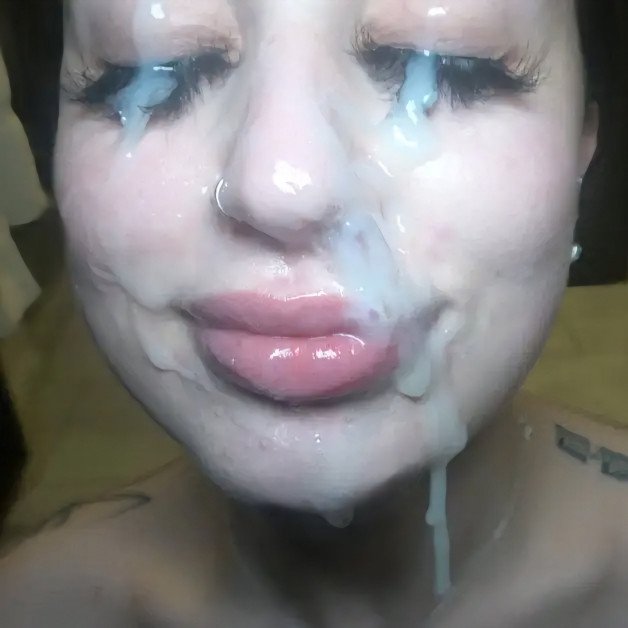 Photo by UnTouchaBallzX0 with the username @UnTouchaBallzX0, who is a verified user,  May 13, 2024 at 12:35 AM. The post is about the topic Massivę Ĉumshots and the text says '- Massive cumshot on a beautiful face. 💦 #Cum #Cumshot #Facial #MassiveCumshot #MassiveFacial #Nut'