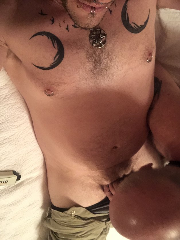 Photo by Dxbx369 with the username @Dxbx369, who is a verified user,  May 5, 2024 at 12:58 PM. The post is about the topic Gay pig and the text says 'http://369hellpigs.com/

#gaypig #nipples #gay #tattoo #satanist #gaysatanic #pigs #pervers'