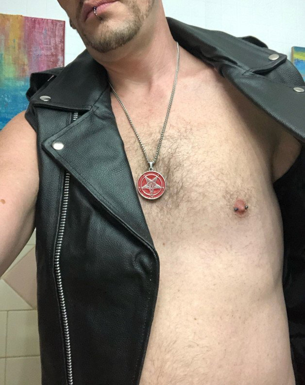 Photo by Dxbx369 with the username @Dxbx369, who is a verified user,  October 11, 2023 at 10:47 AM. The post is about the topic Gay Amateur Tumblr and the text says 'http://369hellpigs.com/

#nipples #piercings #gaypig #leather #gayleather #leathermen'