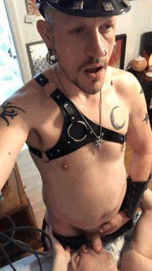 Photo by Dxbx369 with the username @Dxbx369, who is a verified user,  January 15, 2024 at 12:50 PM. The post is about the topic Sleazy Gay Pigs and the text says 'http://369hellpigs.com/

#suck #leather #tattoo #piercings'
