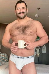 Photo by FurFactor with the username @FurFactor, who is a verified user,  May 26, 2024 at 10:17 PM. The post is about the topic Gay Dudes & Coffee Cups