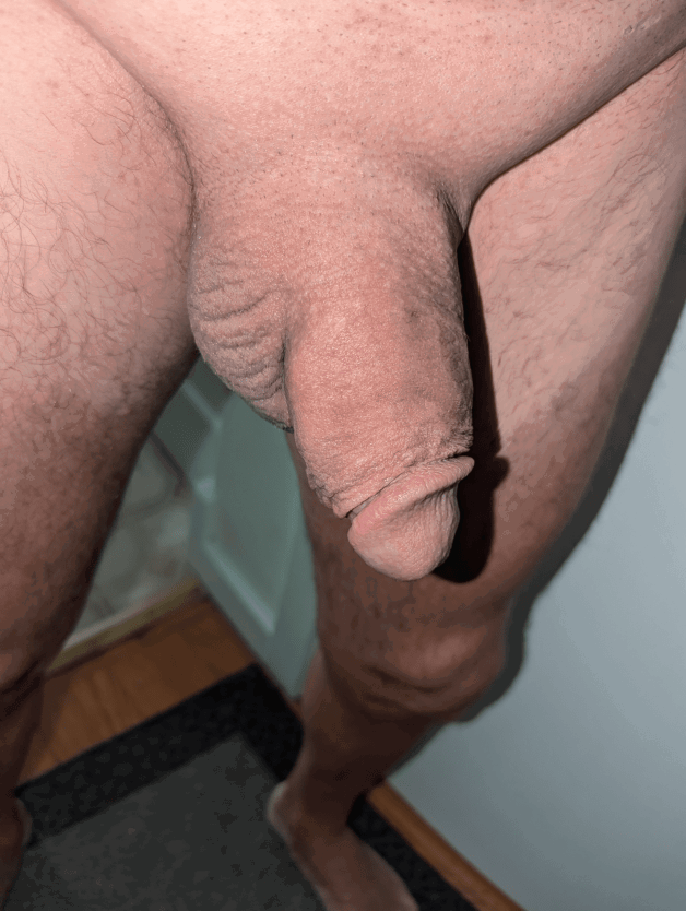Photo by Eight inched Ed with the username @eightinched, who is a verified user,  July 19, 2024 at 12:56 PM and the text says 'my chubby soft cock

#bwc #flaccid #thick #fat #girth #hung #huge'
