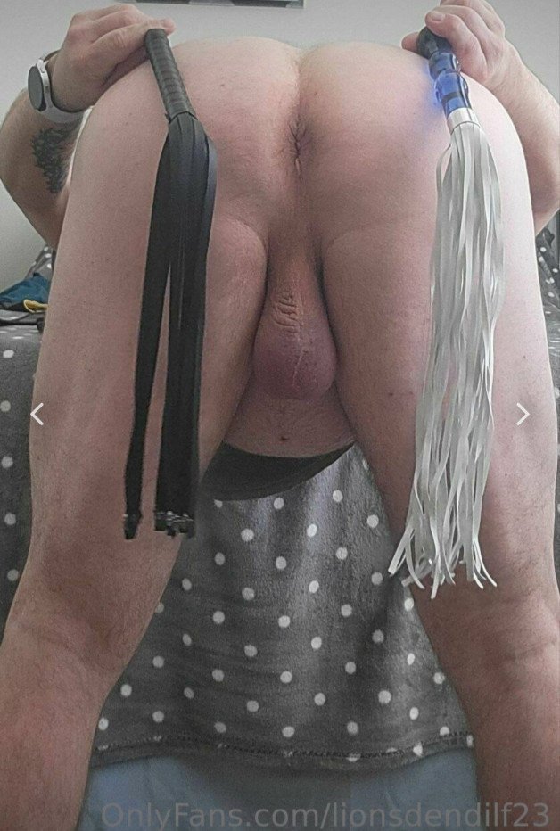 Photo by NaughtyTributes80 with the username @NaughtyTributes80, who is a verified user,  June 26, 2023 at 7:48 PM and the text says 'Ive been naughty. Spank me mommy. #whips #bondage #floggers #ass #asshole #sextoys'