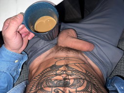 Photo by mike50667 with the username @mike50667, who is a verified user,  May 20, 2024 at 4:55 PM. The post is about the topic Men with coffee