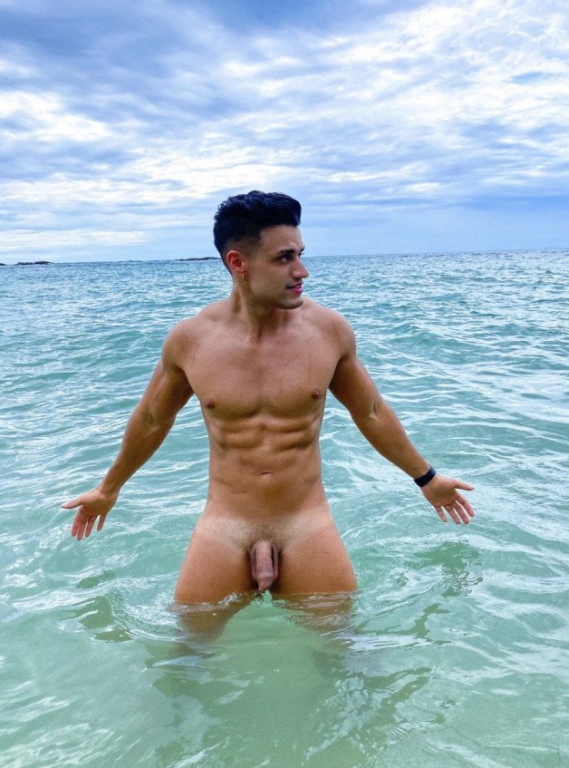 Photo by mike50667 with the username @mike50667, who is a verified user,  February 5, 2024 at 12:24 PM. The post is about the topic GoOutdoors and the text says '#goOutdoors, #beach, #ocean, #sea, #dick, #cock, #beach, #shore, #ripped, #expose, #outdoors, #gay, #tanline, #tanned'