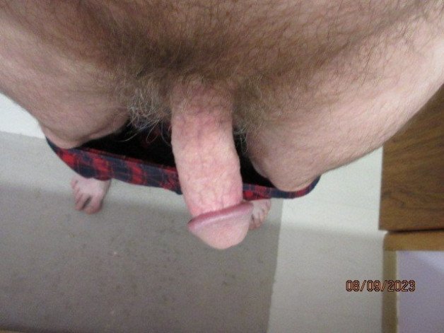 Photo by topcock with the username @topcock, who is a verified user,  September 1, 2023 at 8:00 PM and the text says '#me my hairy dick could use a hand'