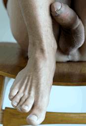 Shared Photo by Chrisso69 with the username @Chrisso69, who is a verified user,  May 21, 2024 at 5:07 PM. The post is about the topic Foot Worship and the text says 'Men, Ladies, or Tranny feet I love them all and that cocks is looking good too😊'