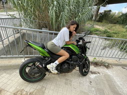 Photo by lunaventura with the username @lunaventura, who is a star user,  August 6, 2023 at 12:49 AM. The post is about the topic Motorbikes and the text says 'Sex, Hair & Motorbikes.....that's me 😍'