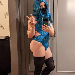 Photo by Femboy Esha with the username @eshalewdus, who is a verified user,  July 13, 2023 at 6:34 AM. The post is about the topic Femboy and the text says 'Hello~! New subby femboy to join the fray!

#femboy #sissy #feminization'