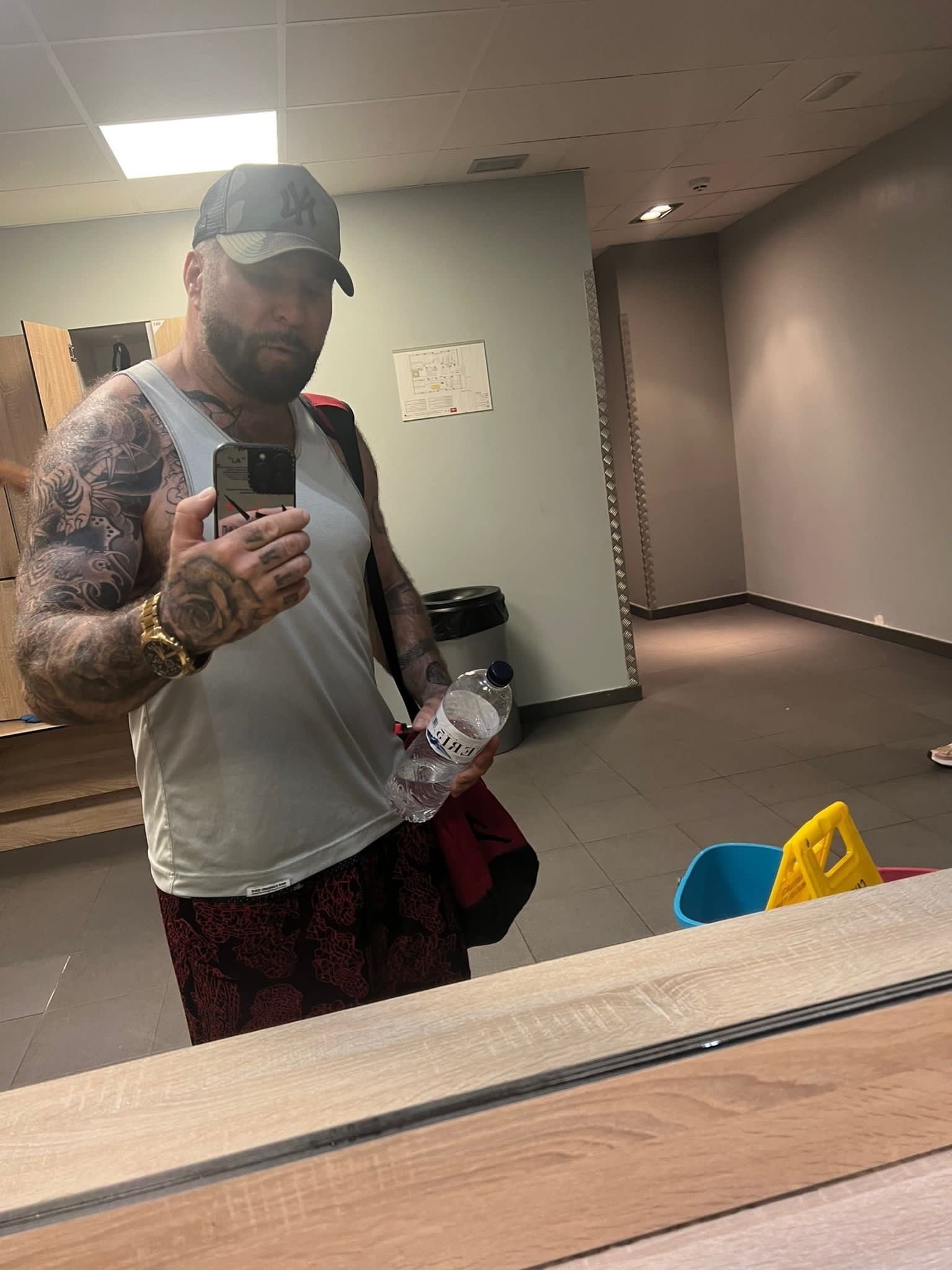 Watch the Photo by MauiThor with the username @MauiThor, who is a verified user, posted on March 1, 2024 and the text says 'Sexy Muscle Bear 🍆'