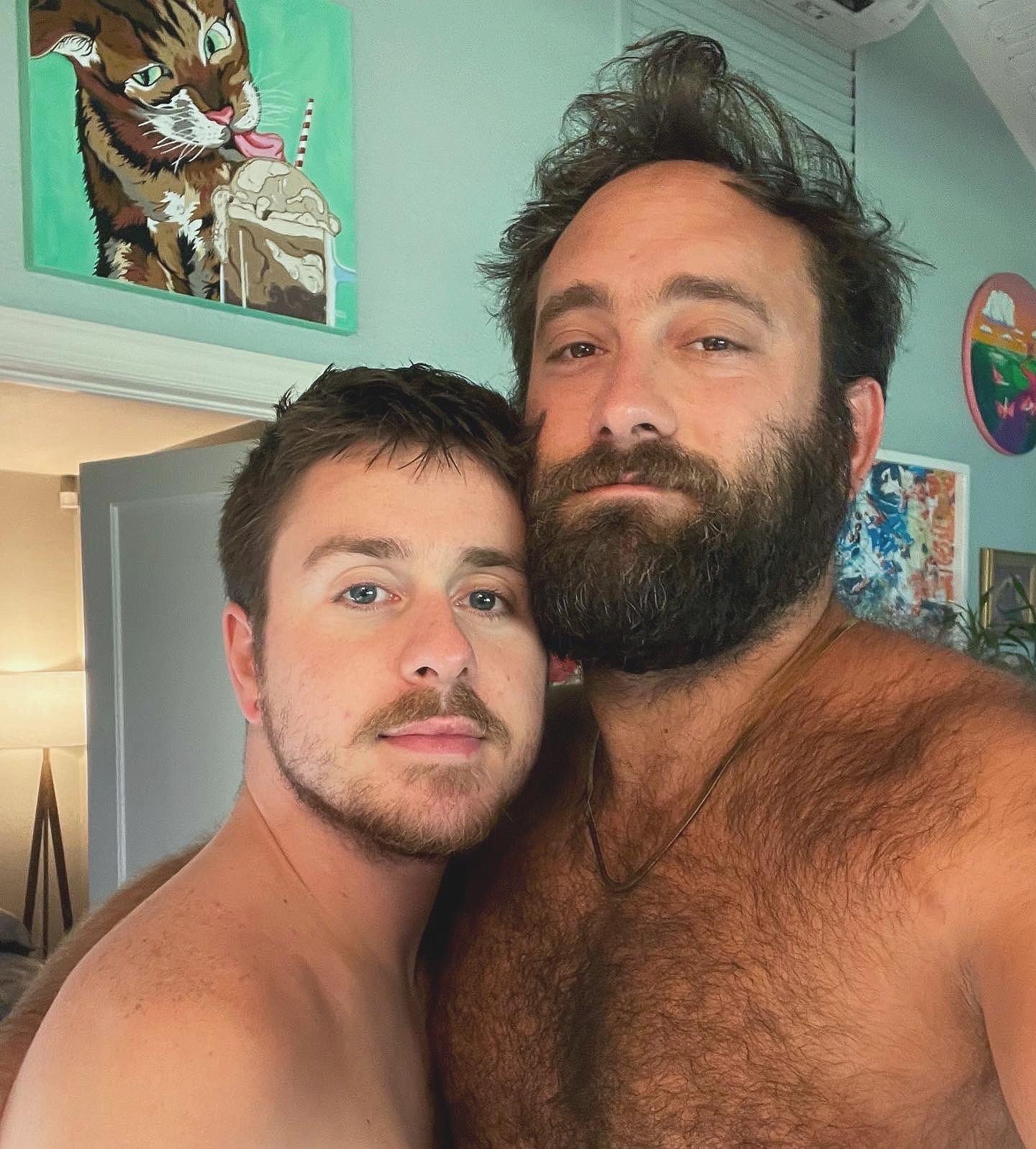 Photo by MauiThor with the username @MauiThor, who is a verified user,  March 6, 2024 at 6:16 AM and the text says 'A bear and his boy'