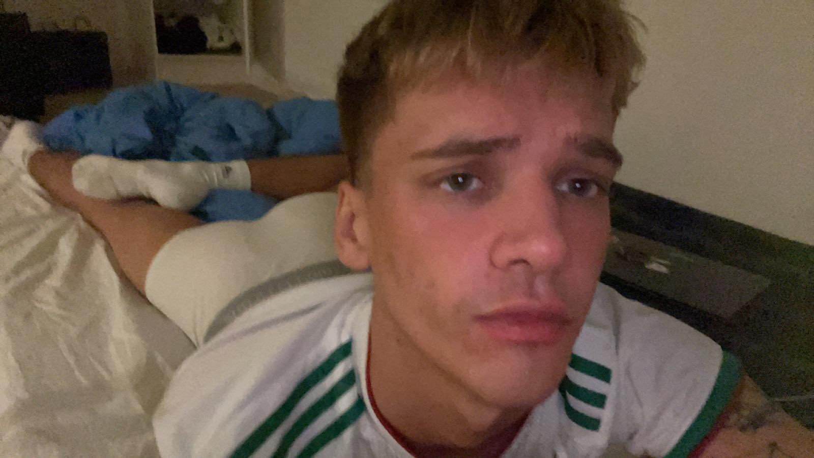 Photo by MauiThor with the username @MauiThor, who is a verified user,  March 24, 2024 at 9:04 PM and the text says '19 year old football player from Sweden'