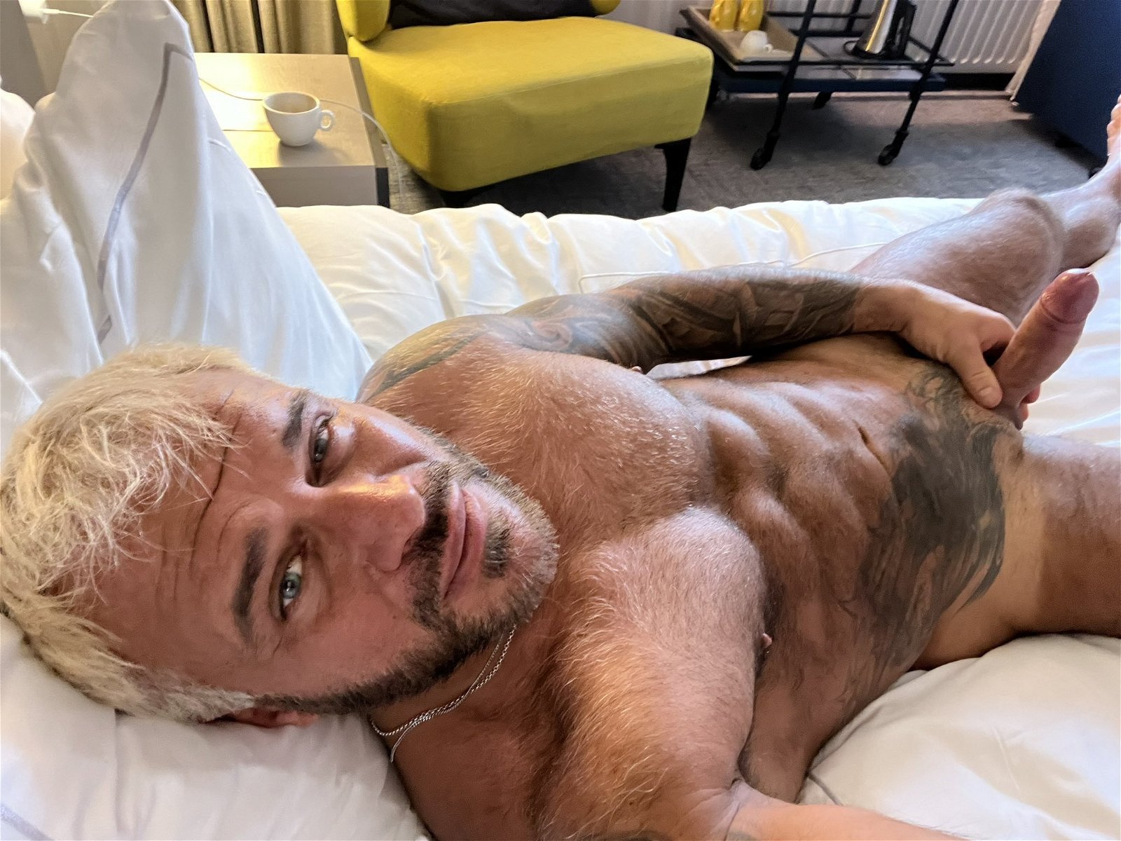 Photo by MauiThor with the username @MauiThor, who is a verified user,  March 30, 2024 at 5:23 PM and the text says 'European muscle daddy'