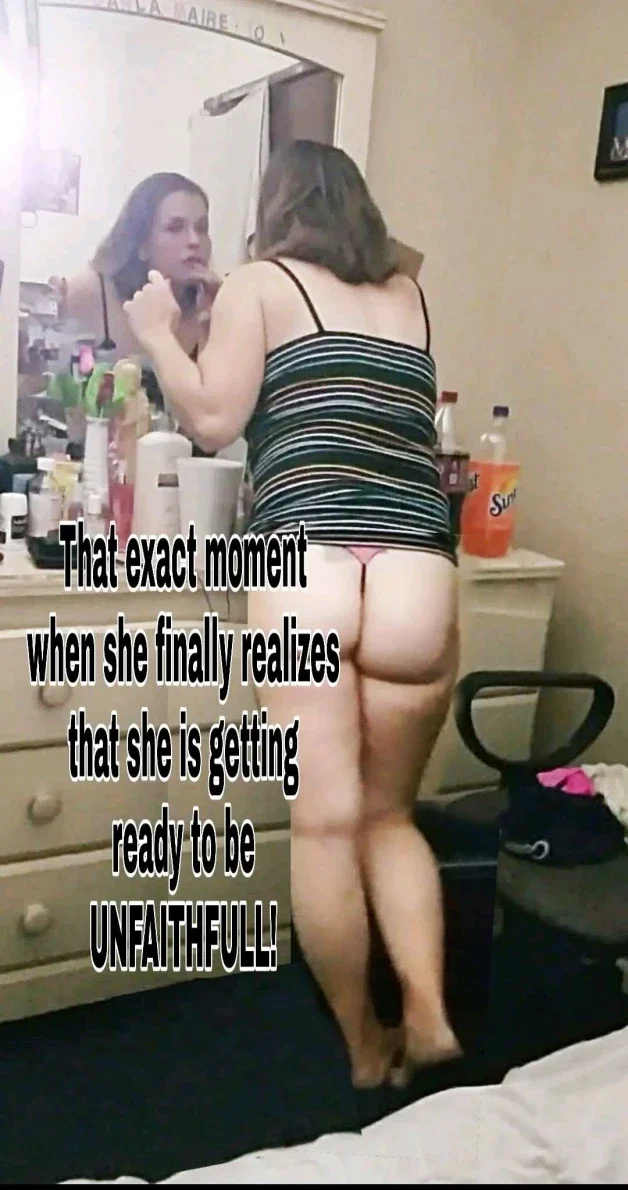 Photo by Catluvs269 with the username @Catluvs269, who is a verified user,  March 31, 2024 at 1:22 PM. The post is about the topic Cuckold Captions and the text says '💋'