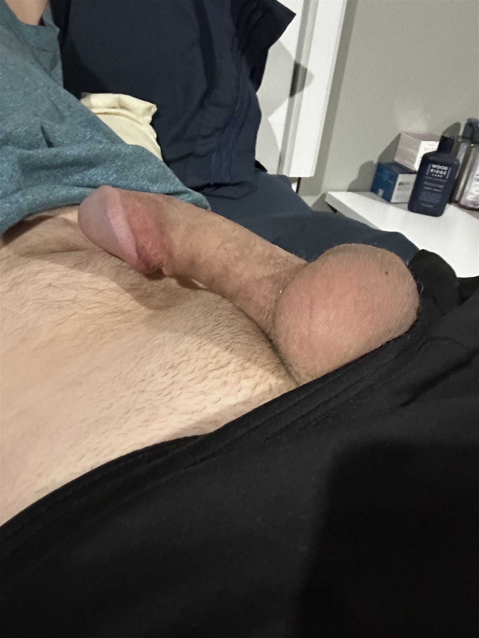 Photo by BadAndrew with the username @BadAndrew, who is a verified user,  October 26, 2023 at 1:43 AM. The post is about the topic Big Cock Lovers and the text says 'It was my Birthday today! hoping to end the day getting my cock sucked 😈🤤'
