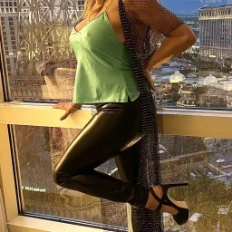 Photo by SexywifeLife with the username @SexywifeLife, who is a verified user,  March 31, 2024 at 2:42 AM. The post is about the topic Hotwife and the text says 'livin' lovin'  Vegas every day!'