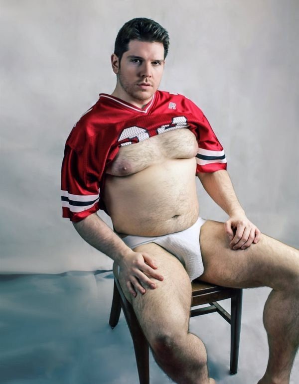 Photo by jamesmaxxwell with the username @jamesmaxxwell, who is a verified user,  July 28, 2023 at 4:35 PM. The post is about the topic Male Buddha Bellies (BIG & Small) and the text says 'Fuckin THICC stud!! The tits tho.. and the perfect pudge!! **SWOON**'