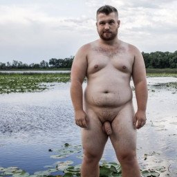 Photo by jamesmaxxwell with the username @jamesmaxxwell, who is a verified user,  July 18, 2023 at 3:30 AM. The post is about the topic Male Buddha Bellies (BIG & Small) and the text says 'WOOF!!'